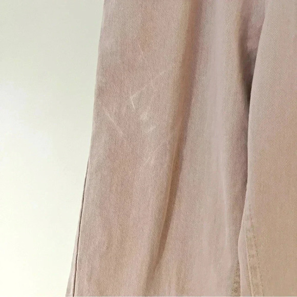 Vintage 90s Riveted Lee Pastel Pink High Waisted Jeans - Picture 2 of 6